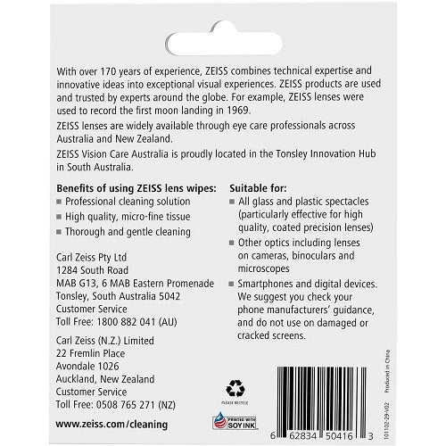 Zeiss Lens Wipes