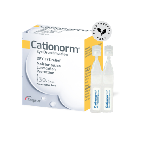 Cationorm Eye Drop Emulsion 30 Vials